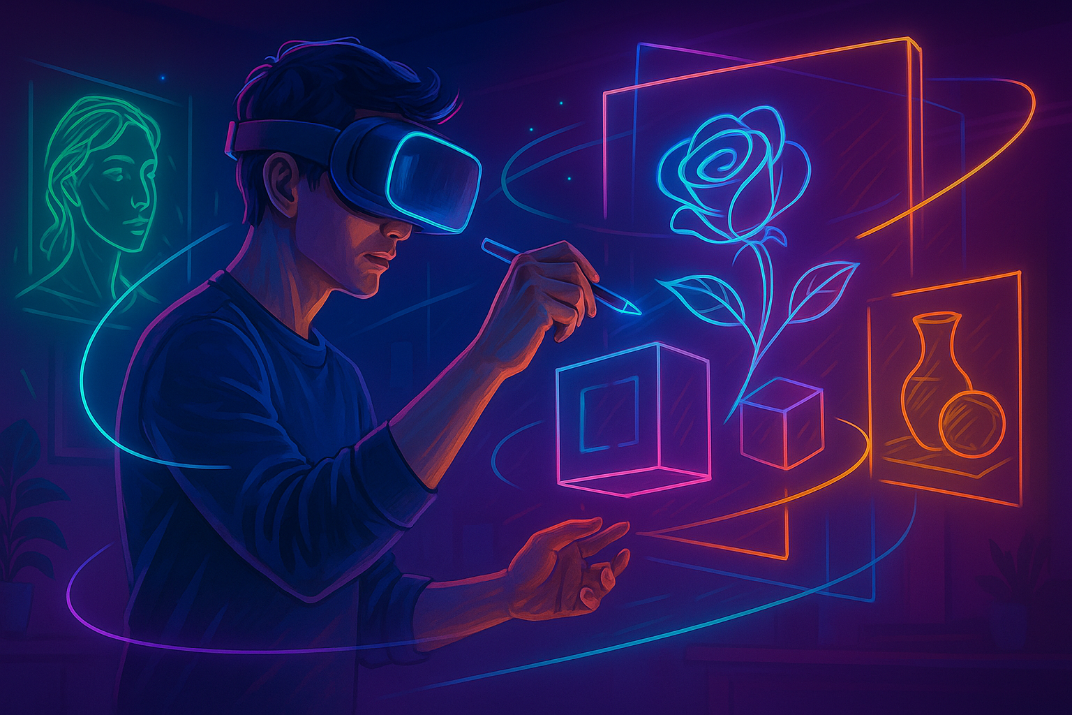 AR Headset Hacks: Pushing SketchAR Beyond Your Phone Screen